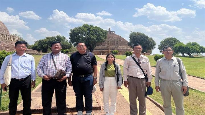 प्रदेश की संस्कृति एवं विरासत से प्रभावित हुए म्यांमार के प्रतिनिधि